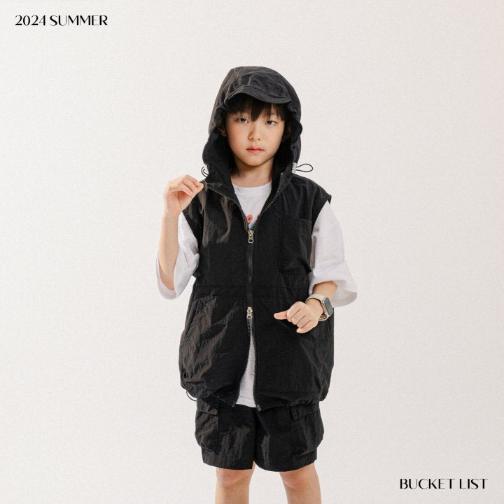 【25/夏】【店舗販売/即日発送】SET UPナイロンショートパンツ