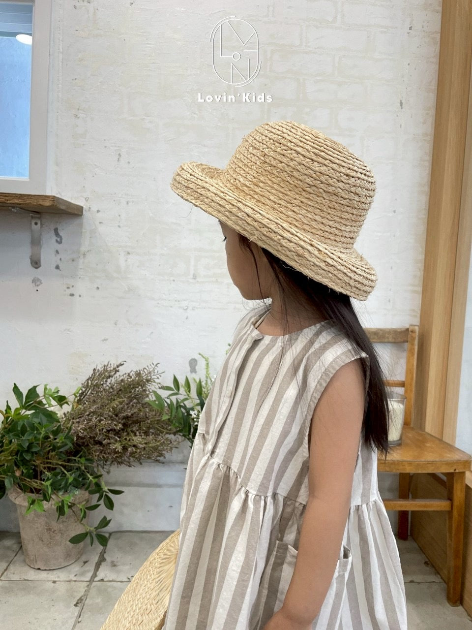 【25/夏】【店舗販売/即日発送】ストライプワンピース