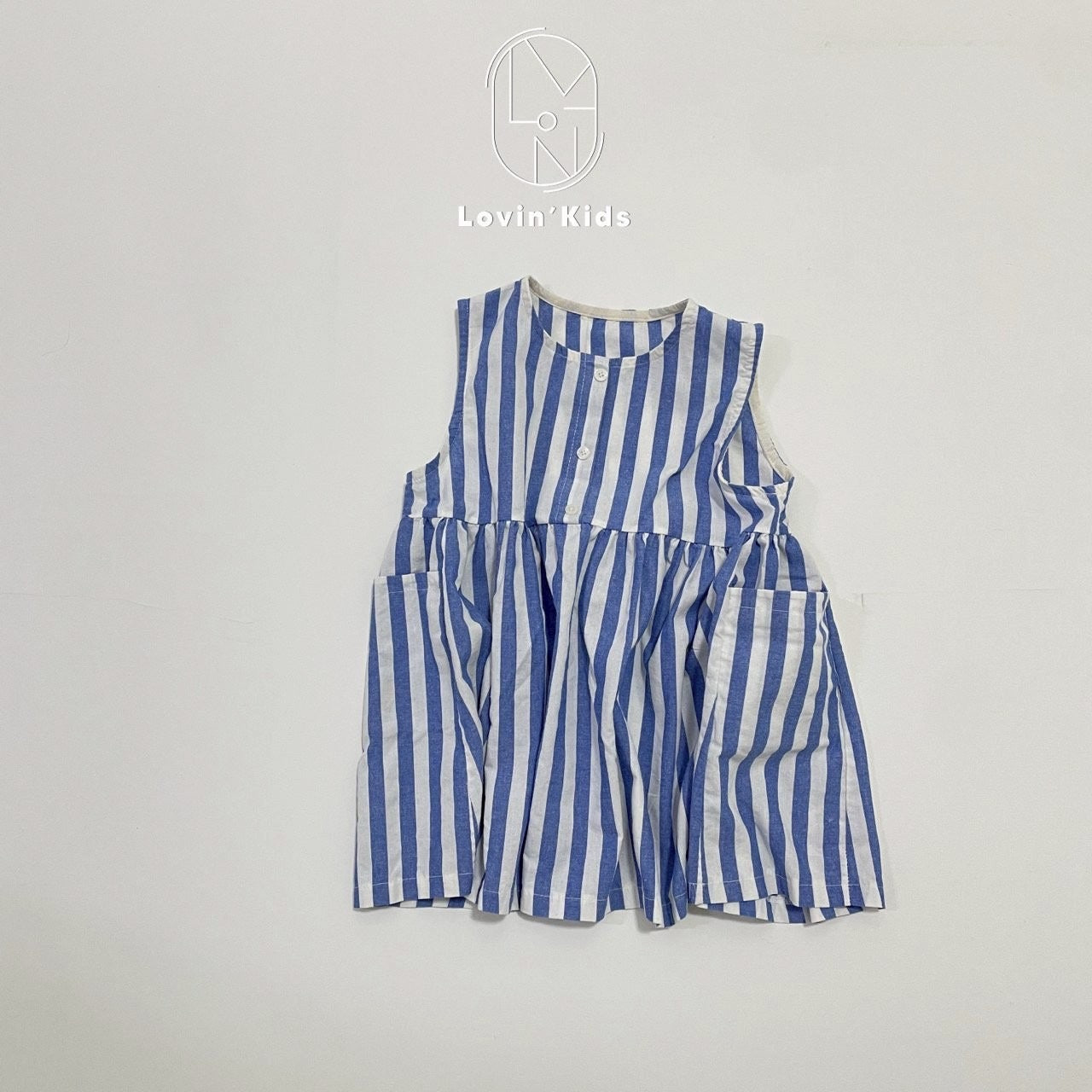 【25/夏】【店舗販売/即日発送】ストライプワンピース