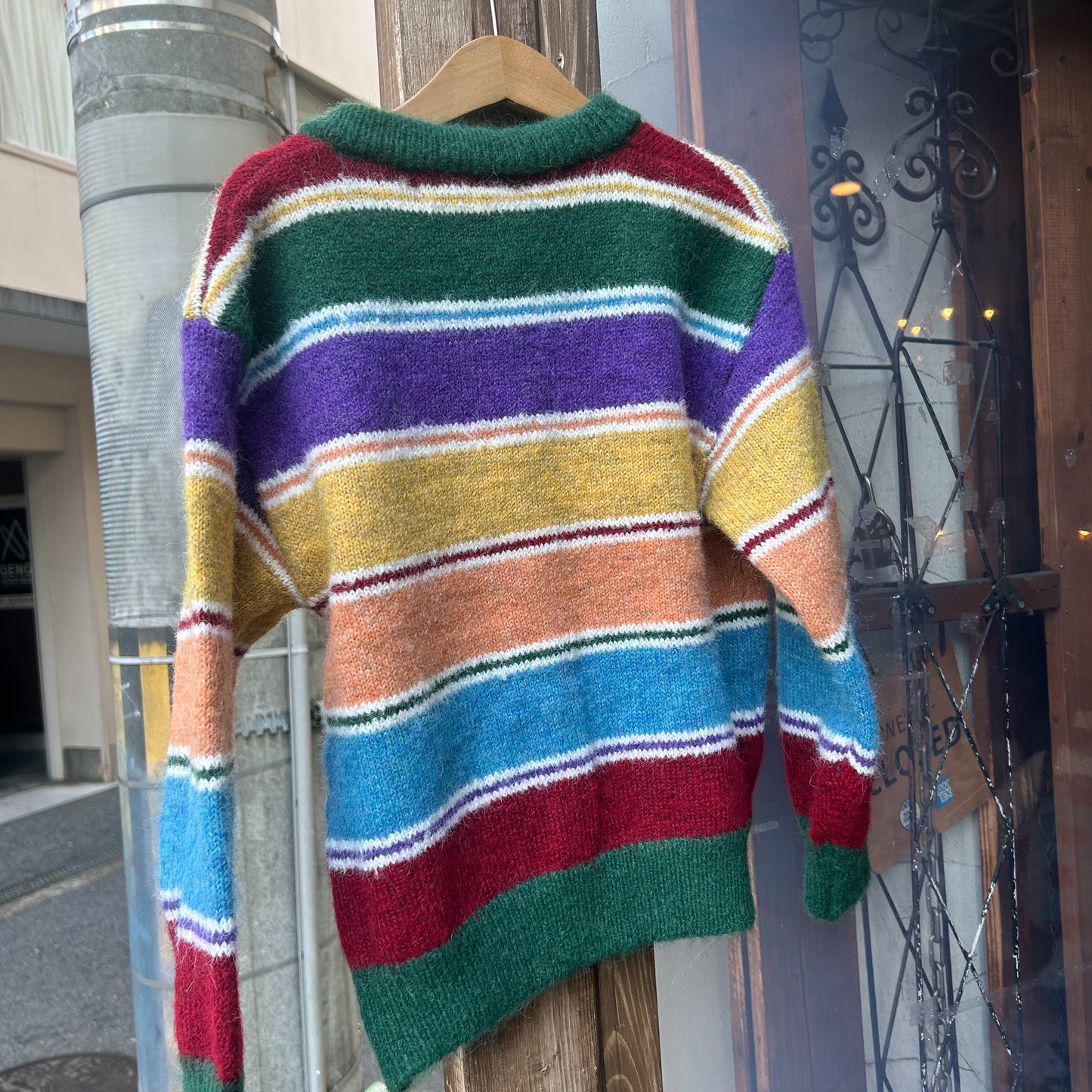 【25/冬】【店舗販売/即日発送】レインボーカーディガン