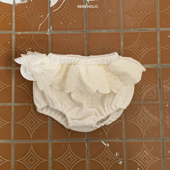 【24/冬】【店舗販売/即日発送】ベビーレースフリルパンツ