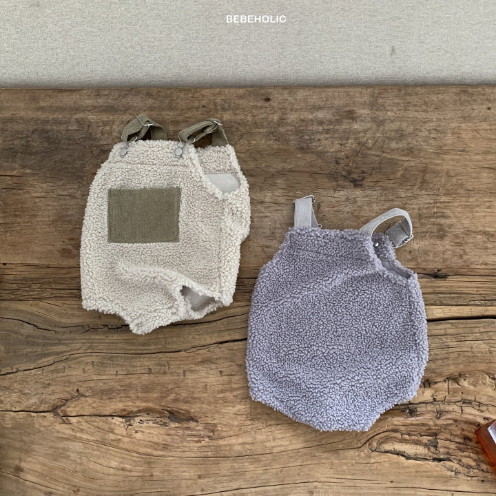 【24/冬】【店舗販売/即日発送】ボアレイヤードロンパース