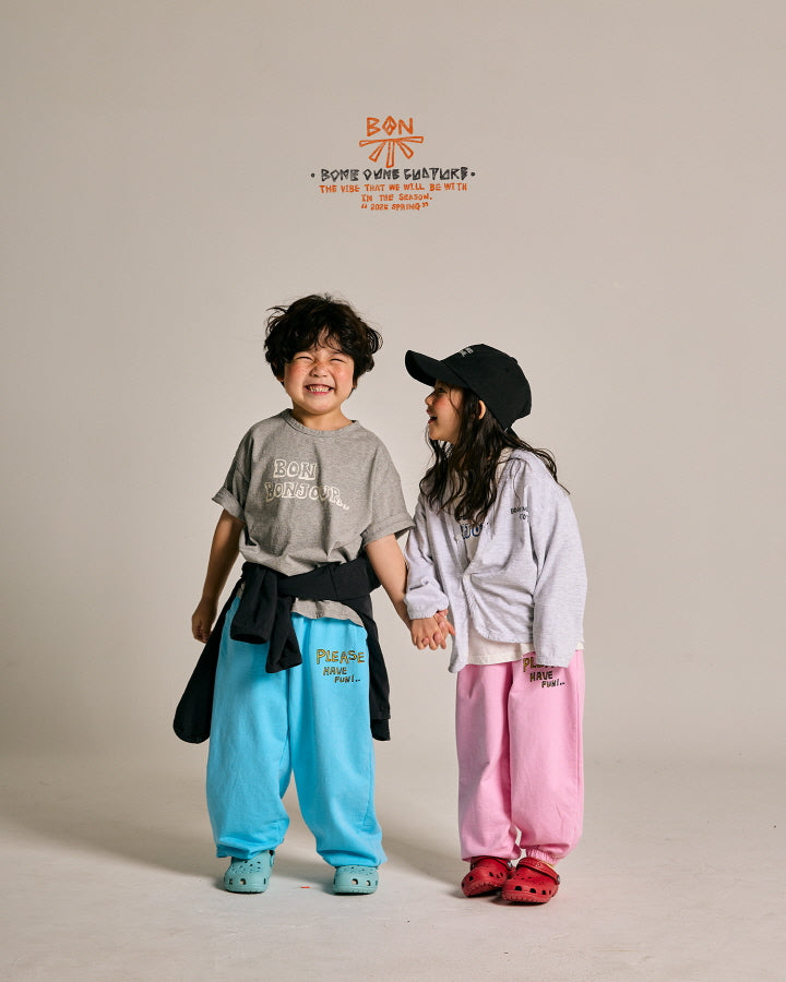【25/夏】【店舗販売/即日発送】ボンジュールTシャツ
