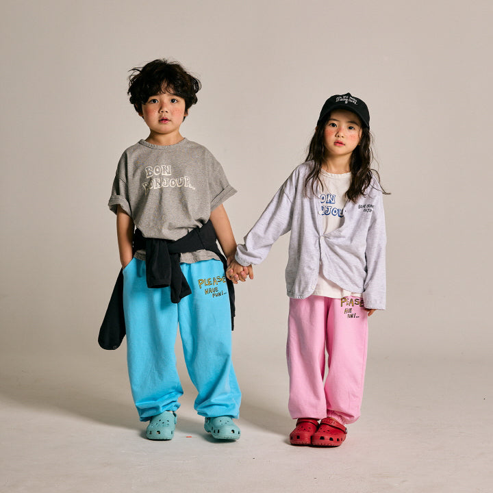 【25/夏】【店舗販売/即日発送】ボンジュールTシャツ