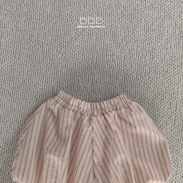 【25/夏】【店舗販売/即日発送】ストライプバルーンパンツ