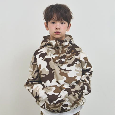 【25/秋】【店舗販売/即日発送】カモフラナイロンパーカー