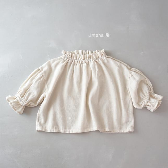【25/秋】【店舗販売/即日発送】シャーリングネックブラウス