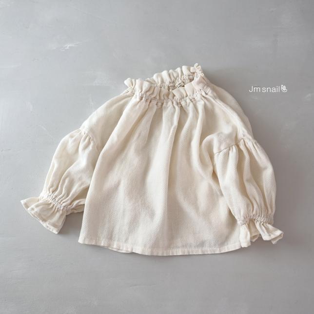【25/秋】【店舗販売/即日発送】シャーリングネックブラウス
