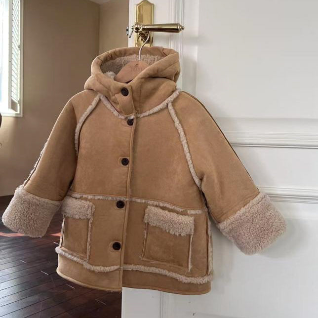 【25/冬】【店舗販売/即日発送】ムートンフードアウター