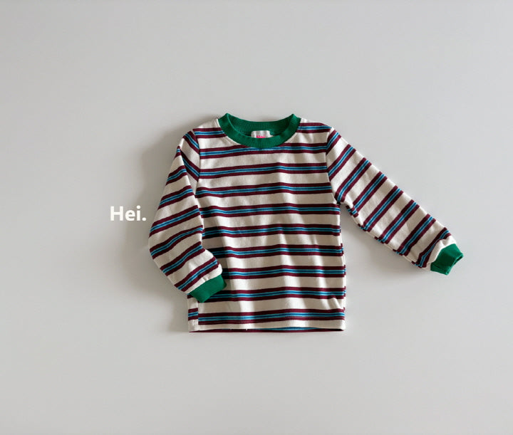 【25/秋】【店舗販売/即日発送】カラフルボーダーカットソー