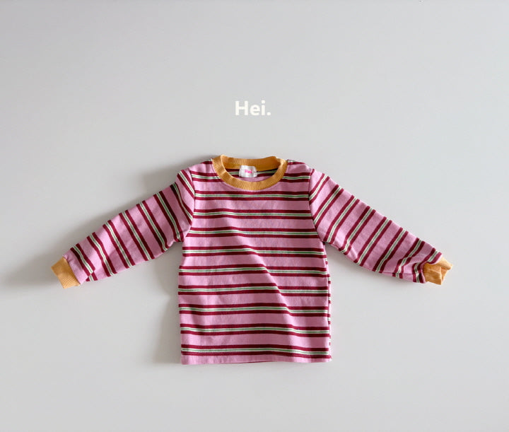【25/秋】【店舗販売/即日発送】カラフルボーダーカットソー