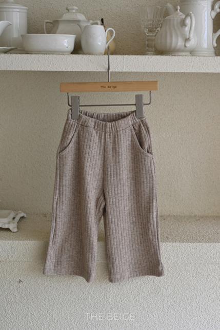 【25/秋】【店舗販売/即日発送】オータムリブパンツ