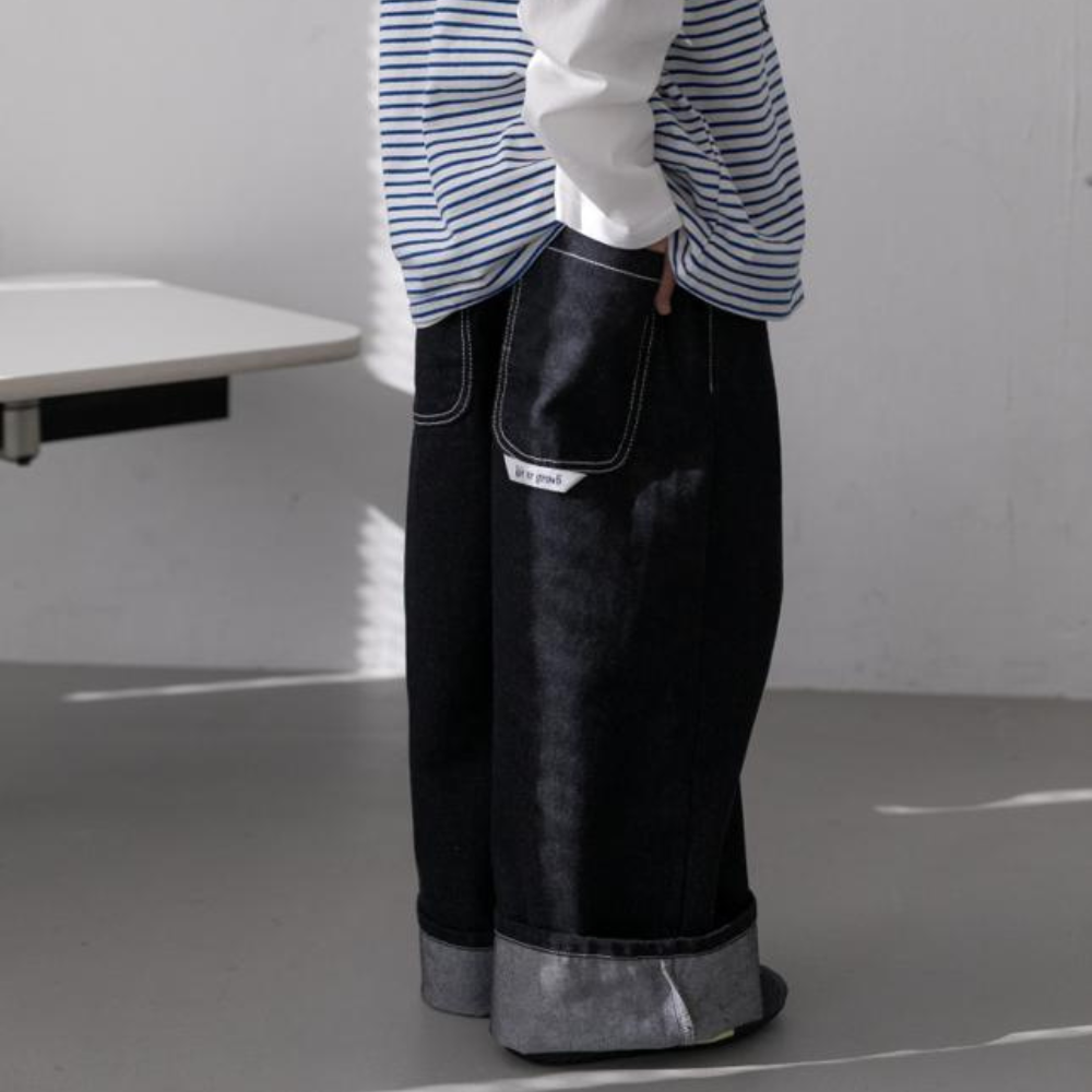 【26/春夏】【店舗販売/即日発送】ステッチデニムパンツ