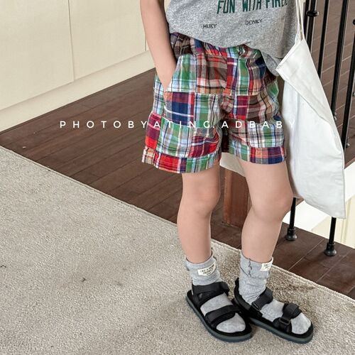 【25/夏】【店舗販売/即日発送】マドラスチェックパンツ