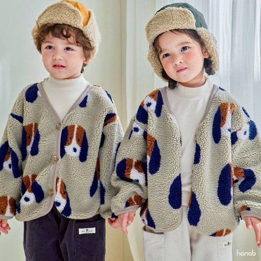 【25/冬】【店舗販売/即日発送】ワンちゃんボアカーディガン