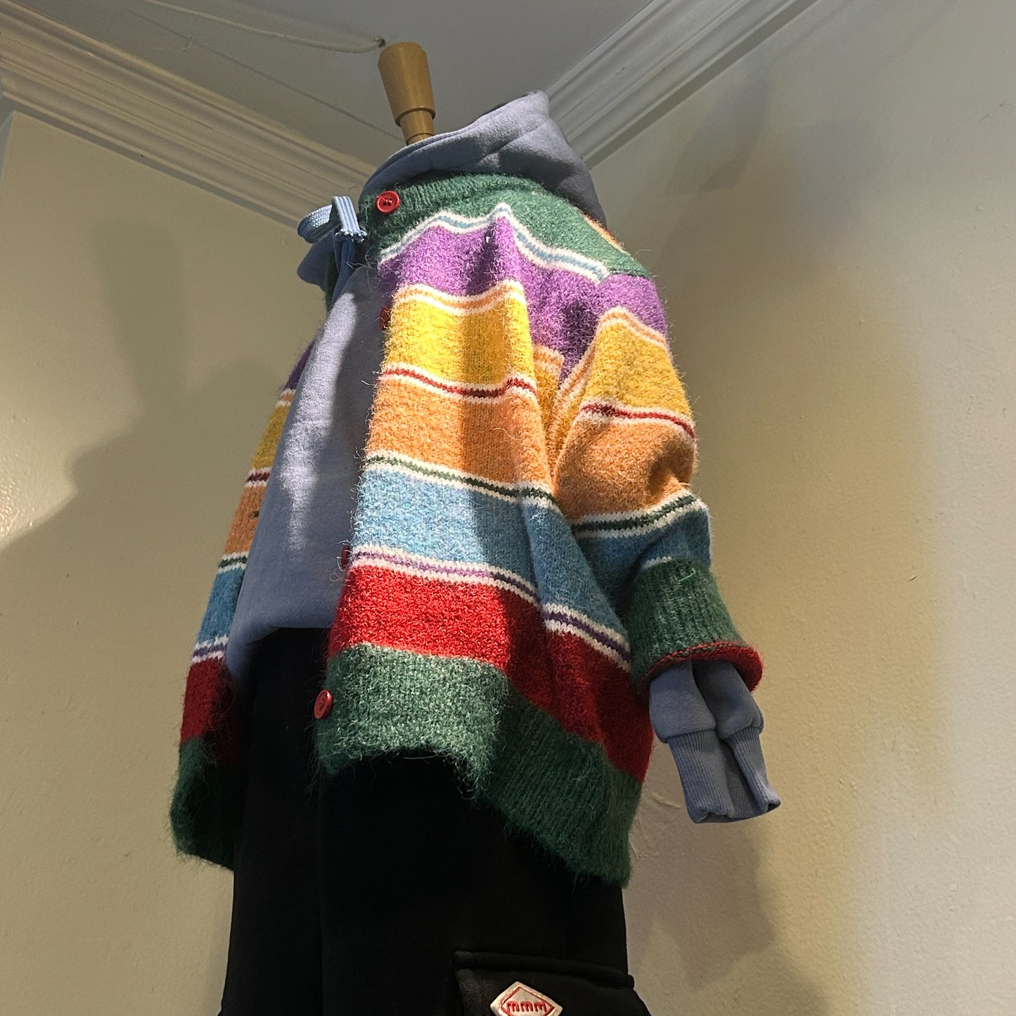 【25/冬】【店舗販売/即日発送】レインボーカーディガン