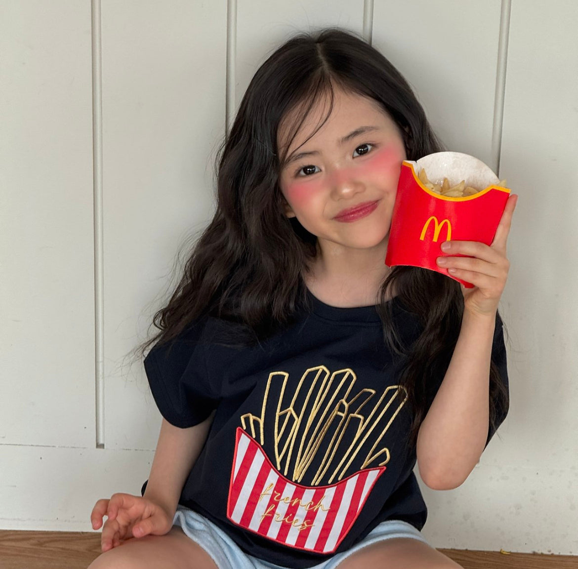 【26/夏】【店舗販売/即日発送】フライドポテトTシャツ