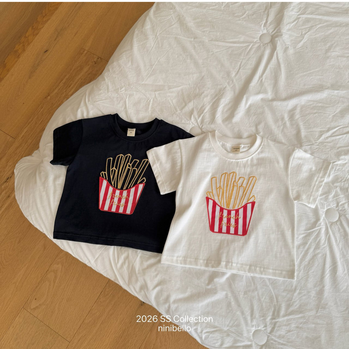 【26/夏】【店舗販売/即日発送】フライドポテトTシャツ