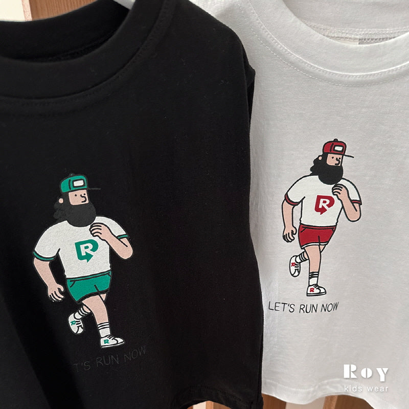 【25/夏】【店舗販売/即日発送】おじさんランナーTシャツ