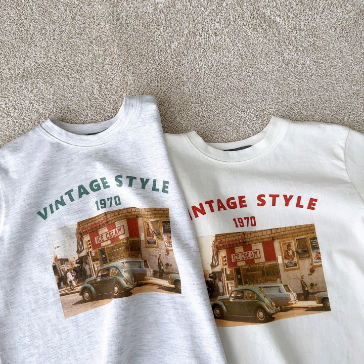 【25/夏】【店舗販売/即日発送】ヴィンテージフォトTシャツ