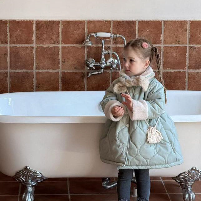 【25/冬】【店舗販売/即日発送】ガーリーキルティングコート