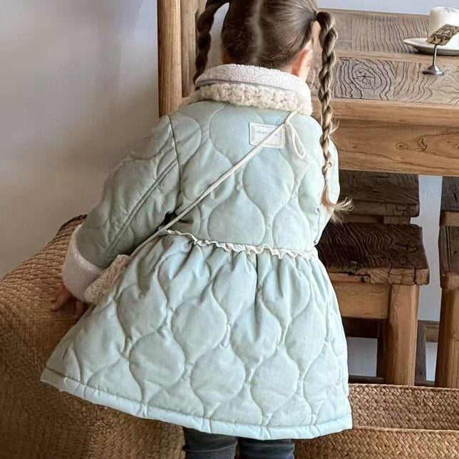 【25/冬】【店舗販売/即日発送】ガーリーキルティングコート