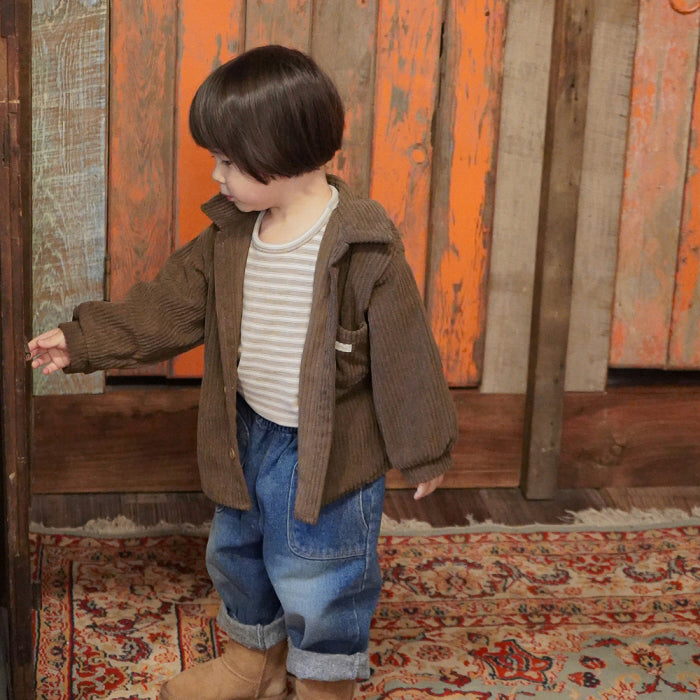 【25/冬】【店舗販売/即日発送】柔らかコーデュロイシャツ