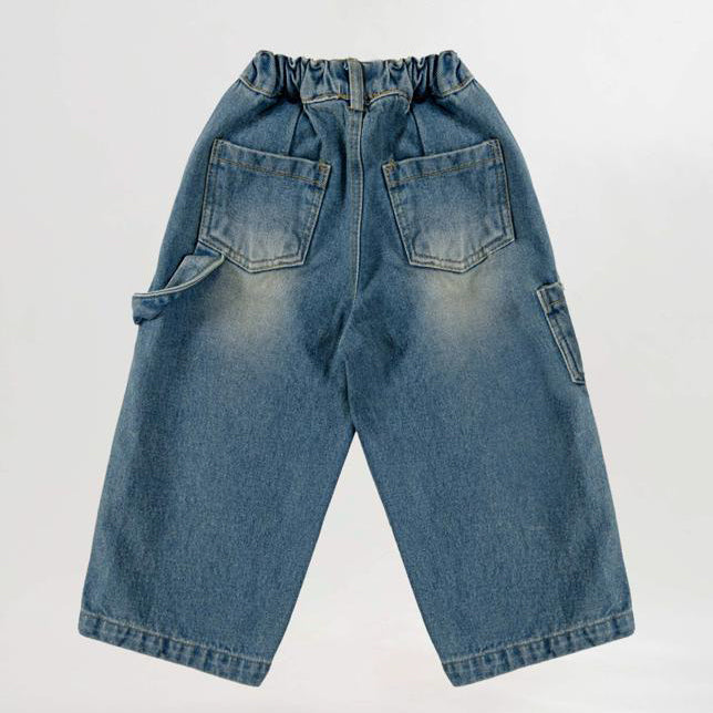 【25/冬】【店舗販売/即日発送】ロゴサイドポッケデニムパンツ