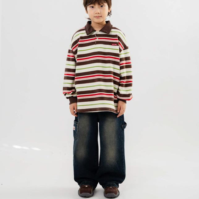 【25/冬】【店舗販売/即日発送】ロゴサイドポッケデニムパンツ