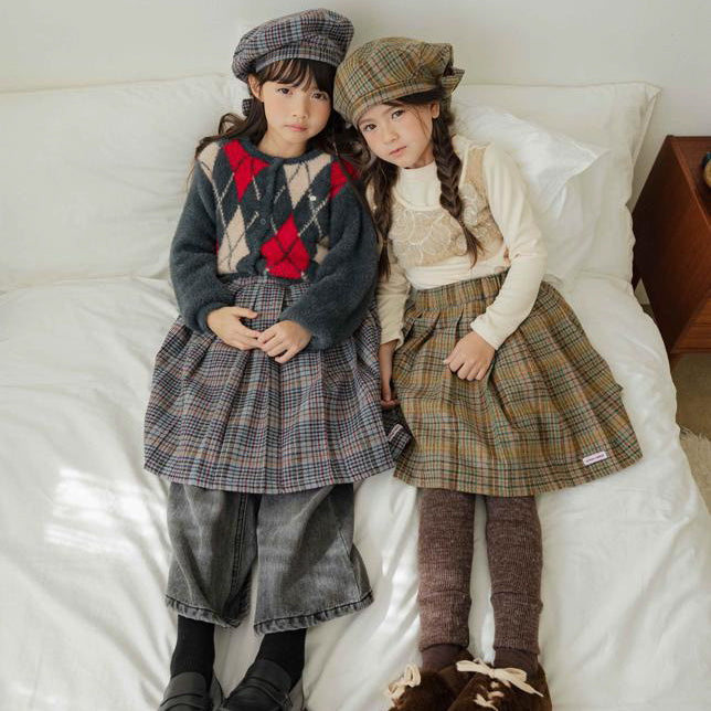 【25/冬】【店舗販売/即日発送】バーバリーチェックスカート