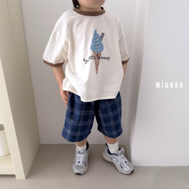 【26/夏】【店舗販売/即日発送】アイスクリームＴシャツ