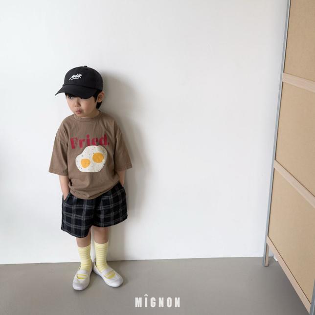 【26/夏】【店舗販売/即日発送】チェックデニムパンツ
