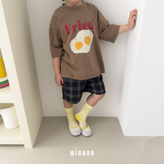 【26/夏】【店舗販売/即日発送】チェックデニムパンツ