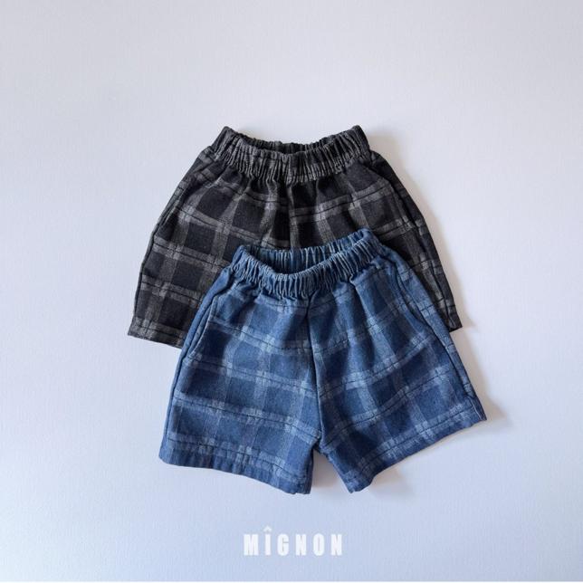 【26/夏】【店舗販売/即日発送】チェックデニムパンツ