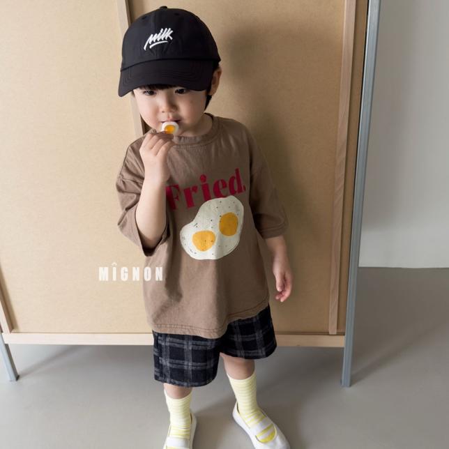 【26/夏】【店舗販売/即日発送】目玉焼きＴシャツ