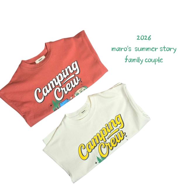 【26/夏】【店舗販売/即日発送】キャンピングTシャツ