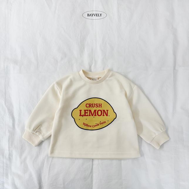 【26/秋】【店舗販売/即日発送】薄地レモンスウェット