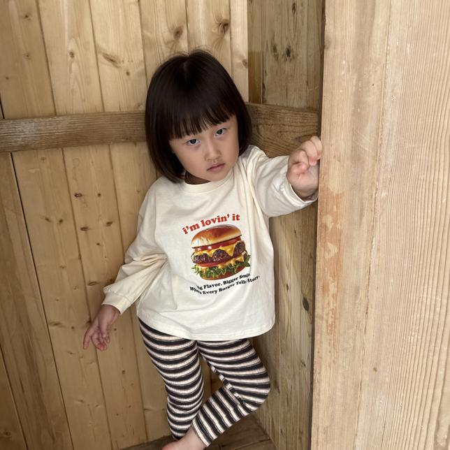 【26/秋】【店舗販売/即日発送】ハンバーガーカットソー