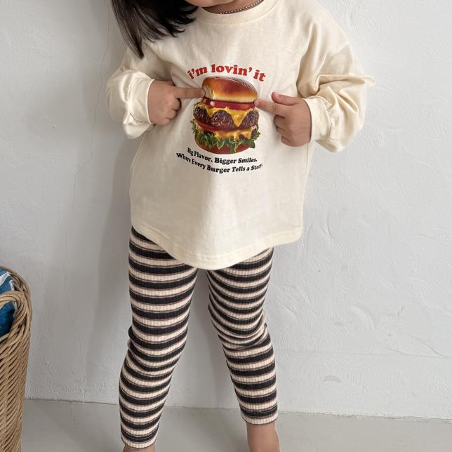 【26/秋】【店舗販売/即日発送】ハンバーガーカットソー