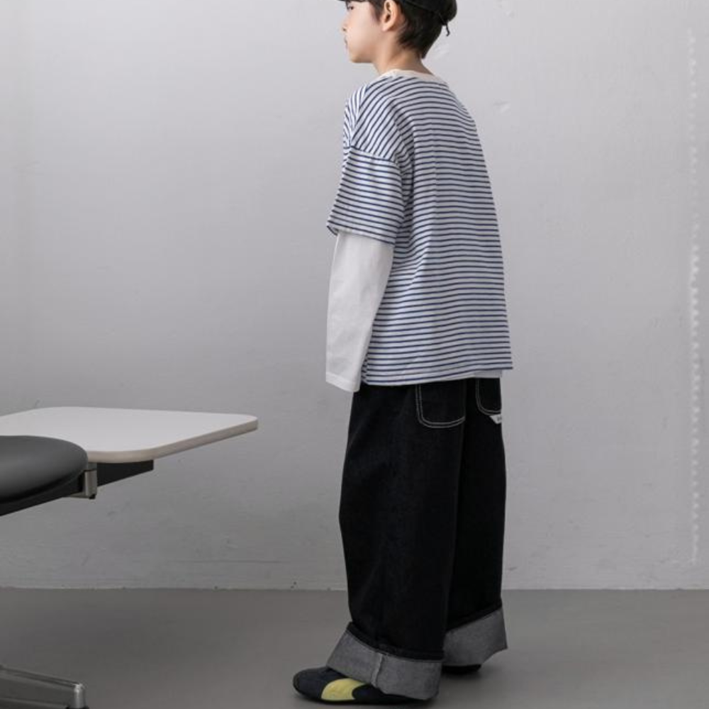 【26/春夏】【店舗販売/即日発送】ステッチデニムパンツ