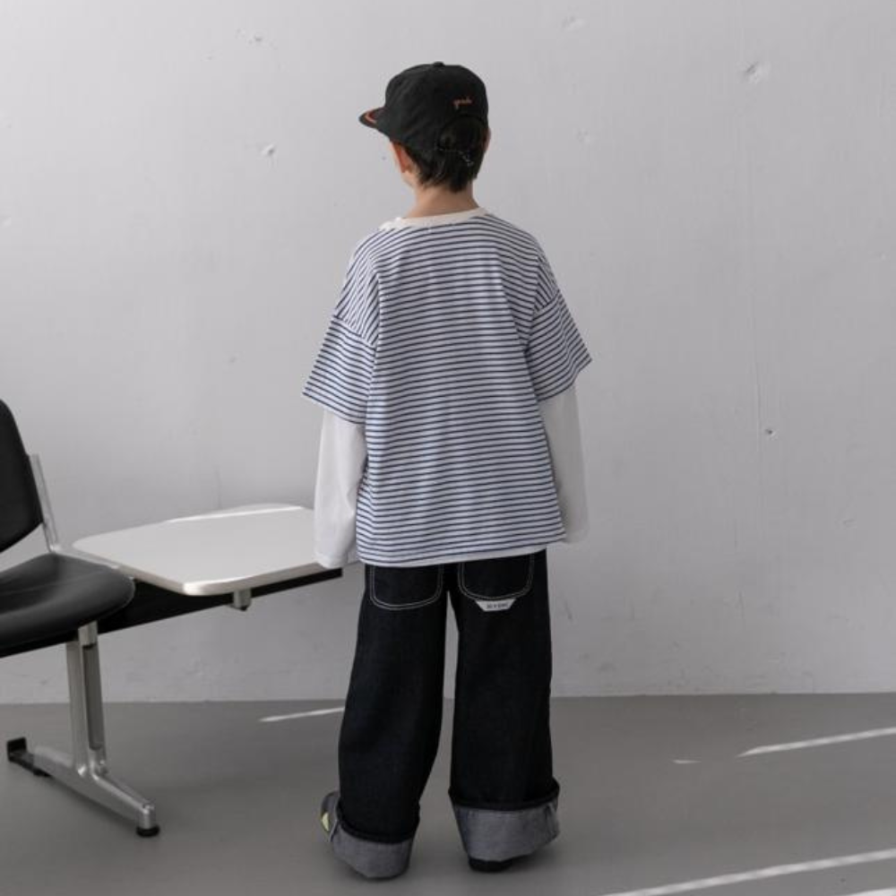 【26/春夏】【店舗販売/即日発送】ステッチデニムパンツ