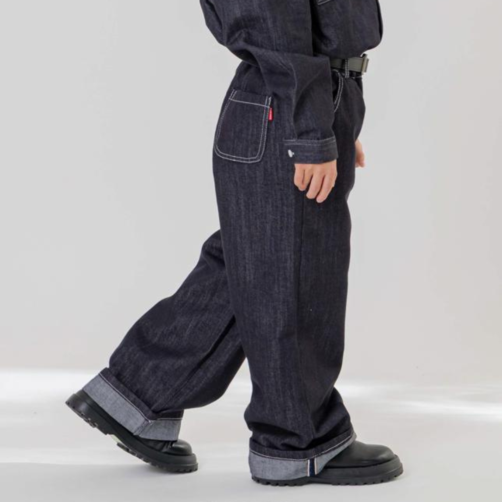 【26/秋】【店舗販売/即日発送】ステッチデニムパンツ