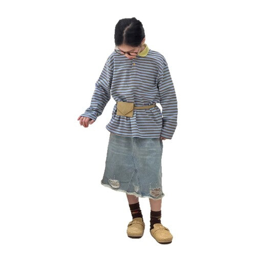 【26/夏】【店舗販売/即日発送】ダメージデニムスカート