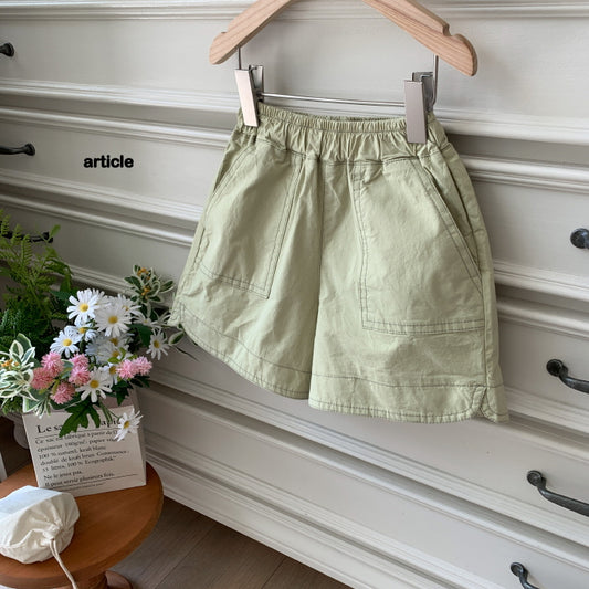 【25/夏】【店舗販売/即日発送】シンプルショートパンツ