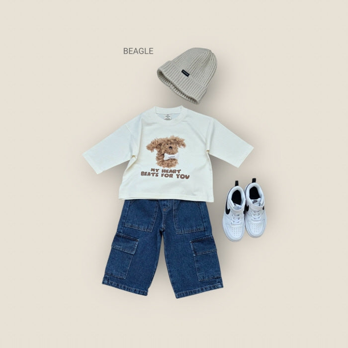 【26/秋】【店舗販売/即日発送】ワンちゃんカットソー